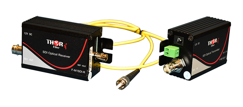 Thor HDSDI 3G SDI over fiber 3G SDI over fiber optic extender ST PC